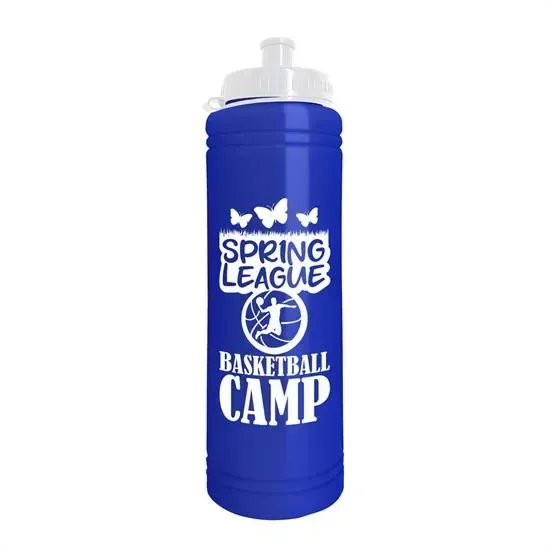 Slim Line Bottle with Tethered Push-Pull Lid (25 oz.) — view 6