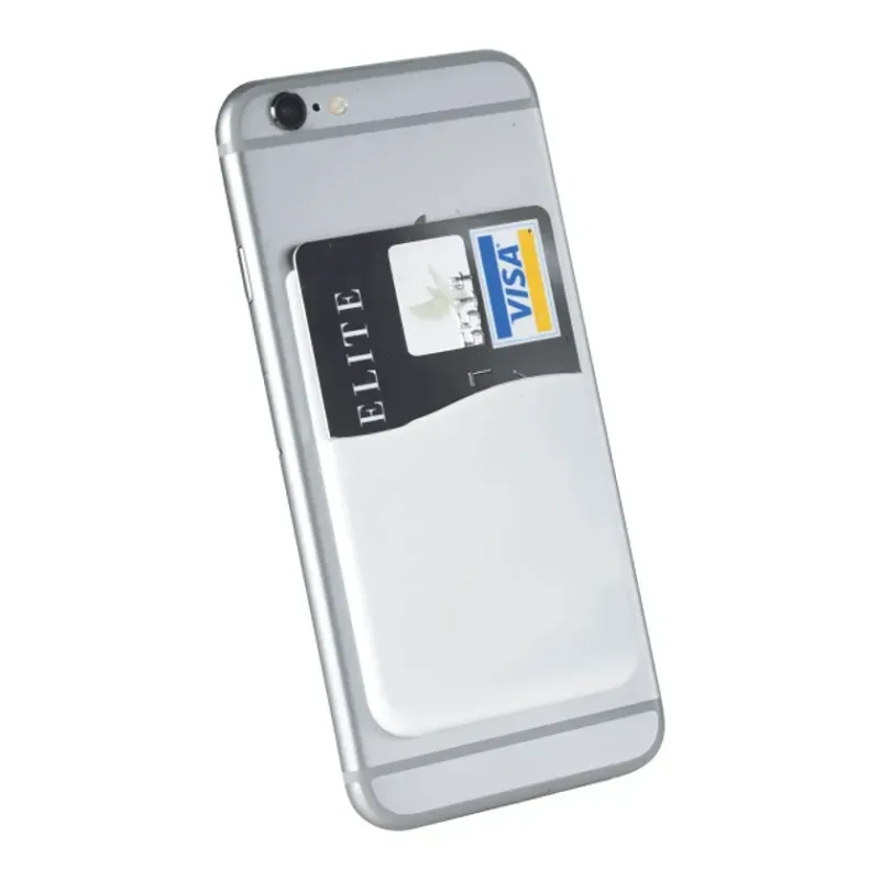 Personalized Slim Silicone Card Wallet — view 3