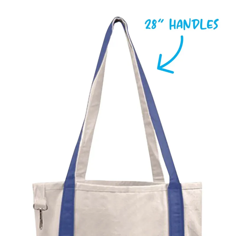 Small Accent Boat Tote Bag β view 1