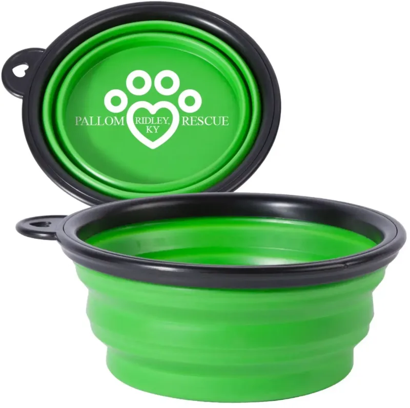 Logo Collapsible Pet Bowl — view 6