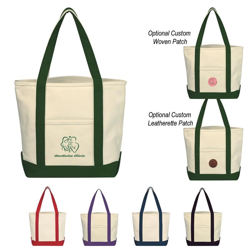 SMALL COTTON CANVAS TOTE BAG