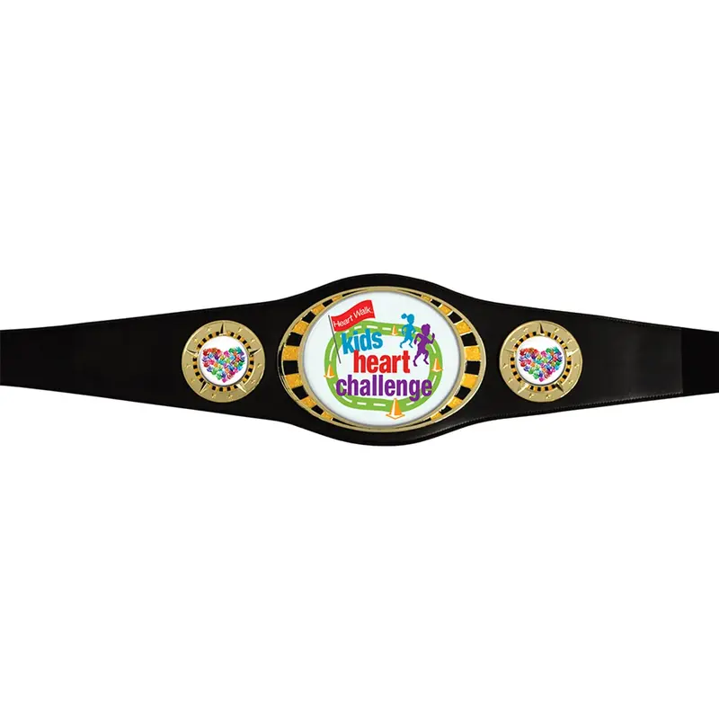 Small Custom Championship Belts: Black