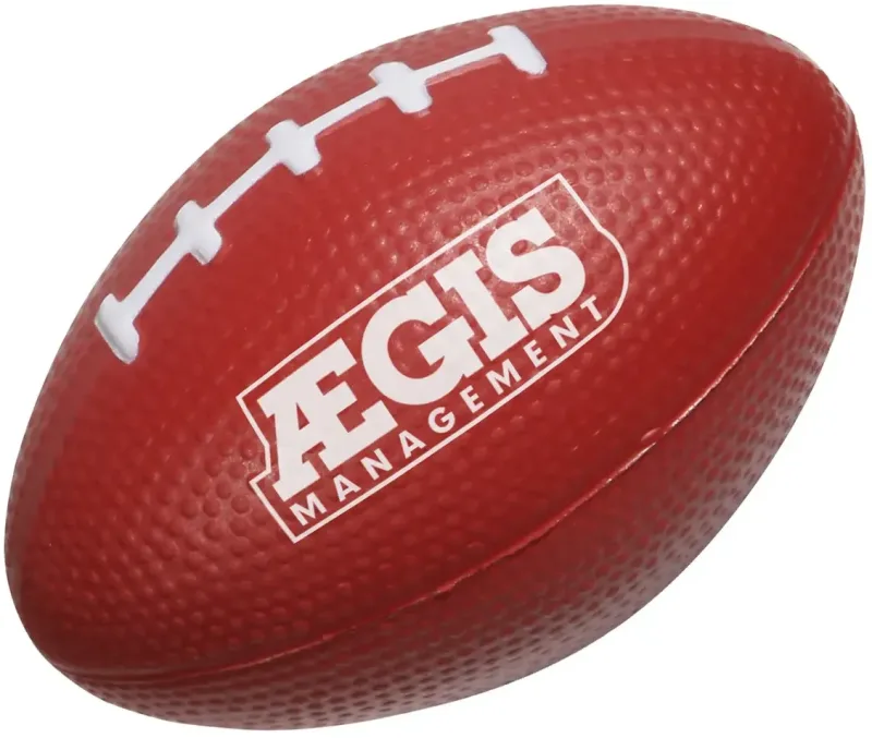 Custom Football Stress Ball (3") — view 3