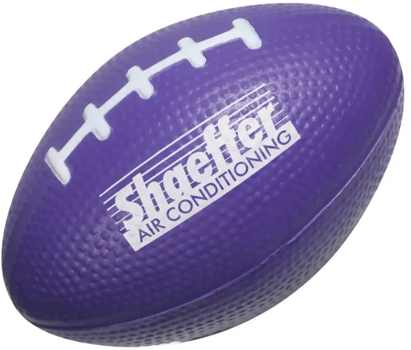 Custom Football Stress Ball (3") — view 8