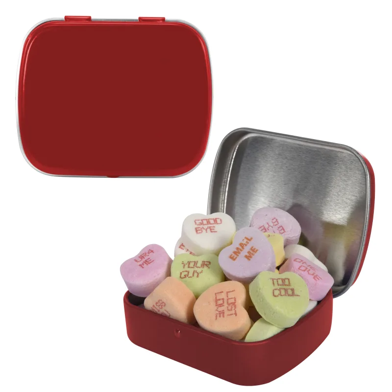 Small Mint Tin with Conversation Hearts — view 3