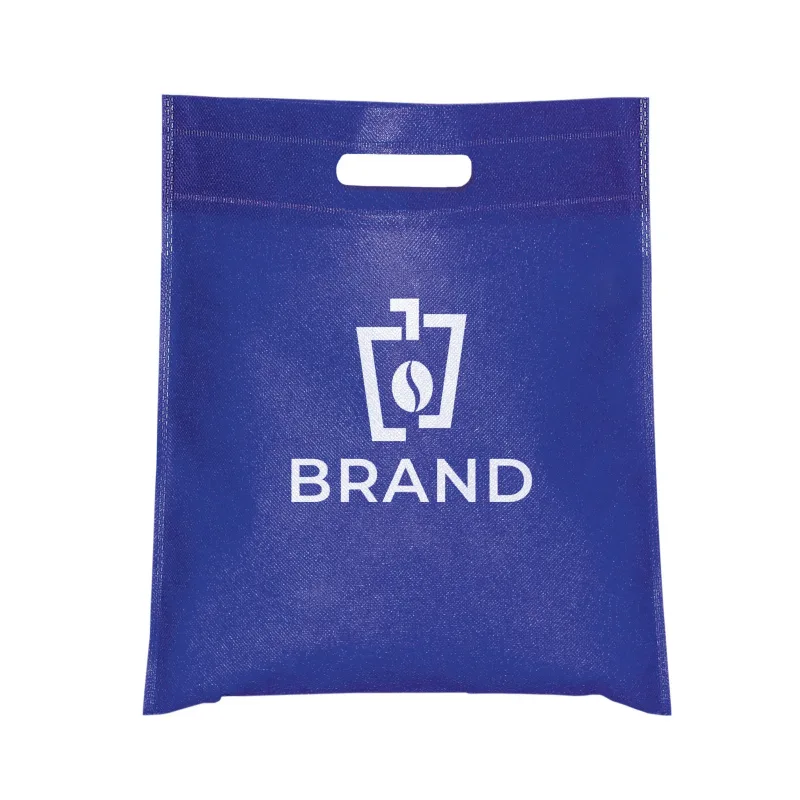Small Non Woven Cut-Out Handle Tote — view 5