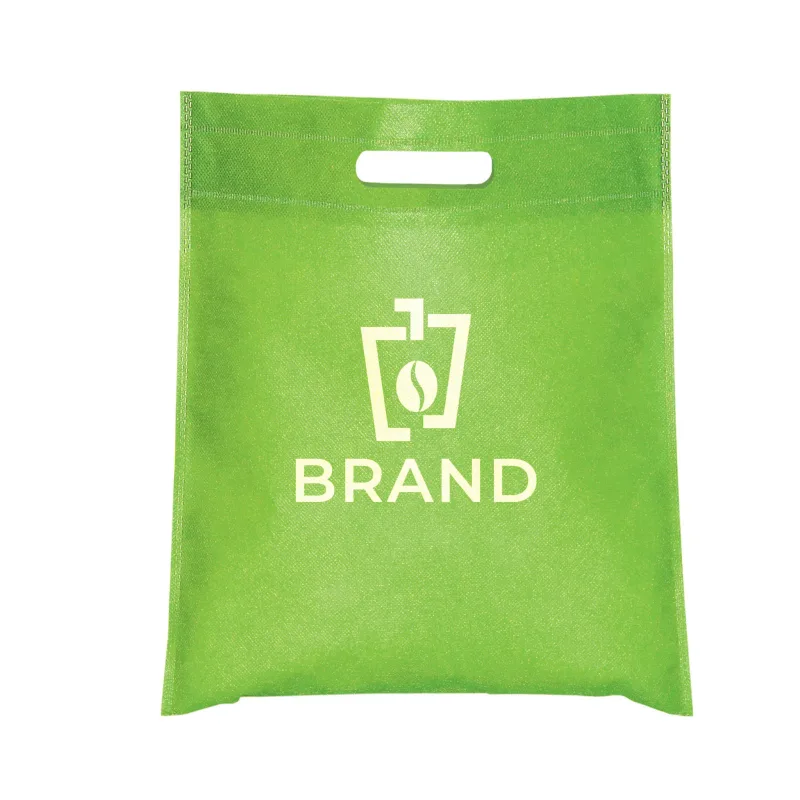 Small Non Woven Cut-Out Handle Tote — view 6