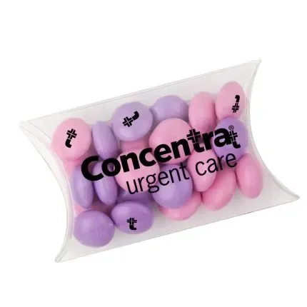 Small Pillow Acetate Box with Chocolate Buttons — view 2