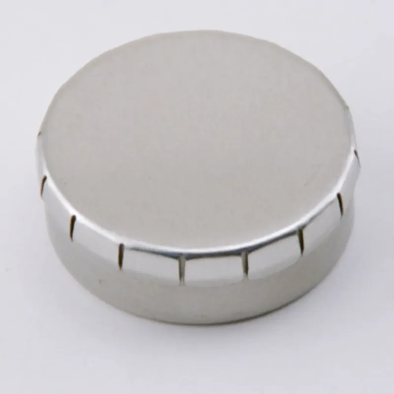 Small Round Clicker Mint Tin — view 2