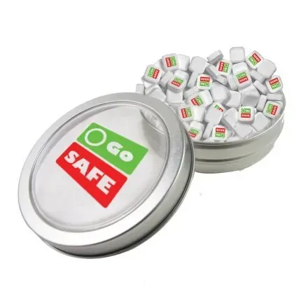 Small Top View Tin - Chocolate Buttons — view 5