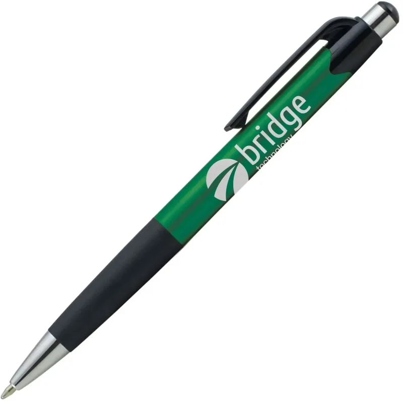 Solid Metallic Click Pen (Black Ink) — view 6