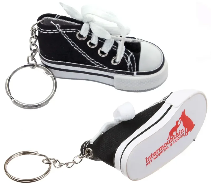 Custom Retro Sneaker Keychain — view 2