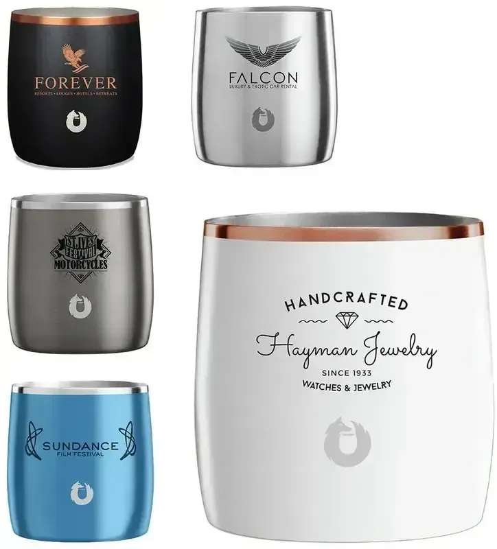 Logo Snowfox® 11 oz. Rocks Glass