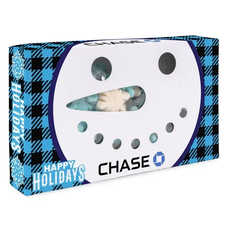 Snowman Die Cut Box with Gummy Snowmen — view 10