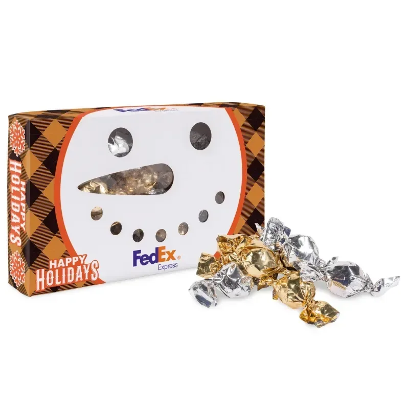 Snowman Die Cut Box with Gummy Snowmen — view 12