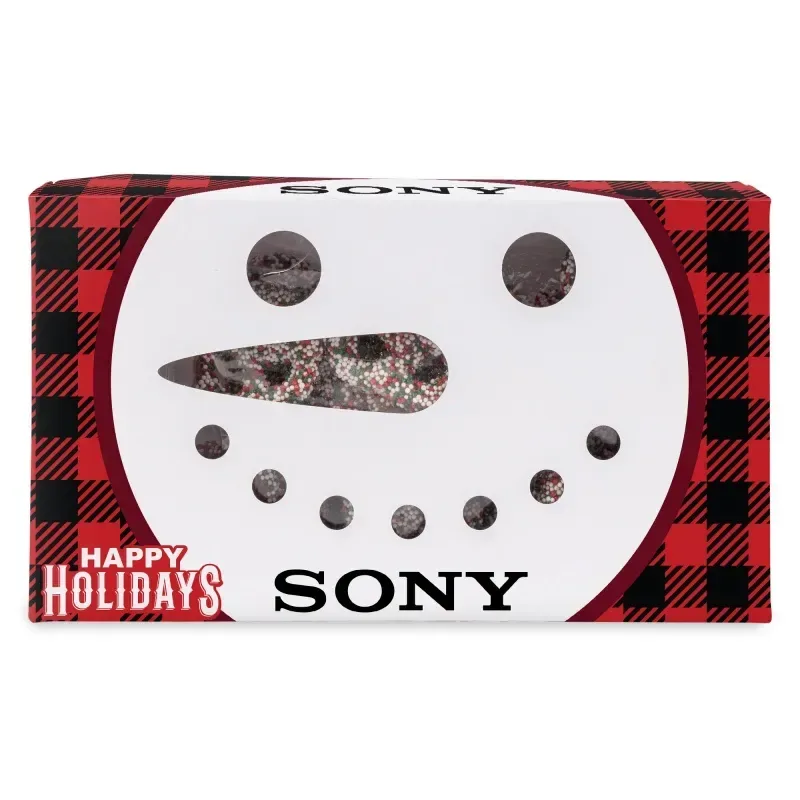 Snowman Die Cut Box with Gummy Snowmen — view 17