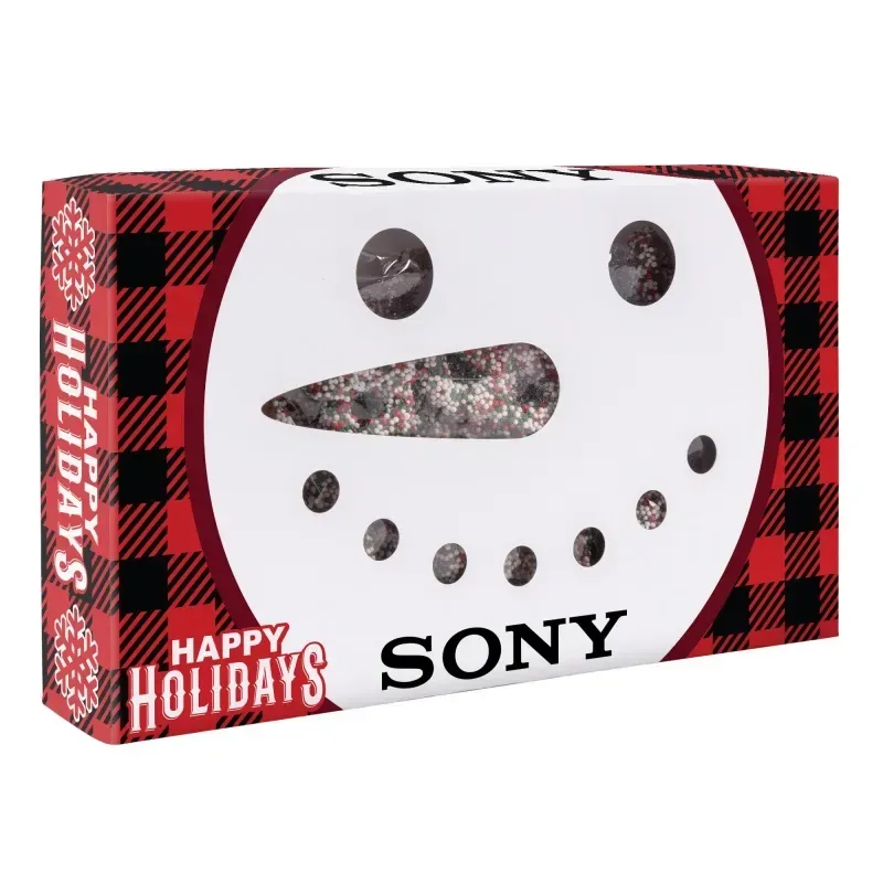 Snowman Die Cut Box with Gummy Snowmen — view 18