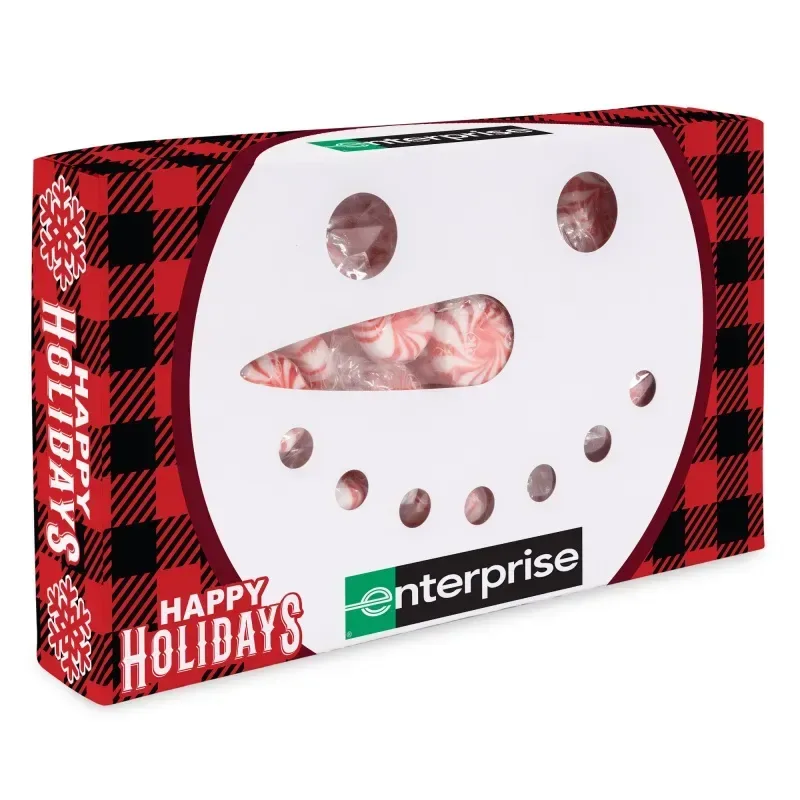 Snowman Die Cut Box with Gummy Snowmen — view 6