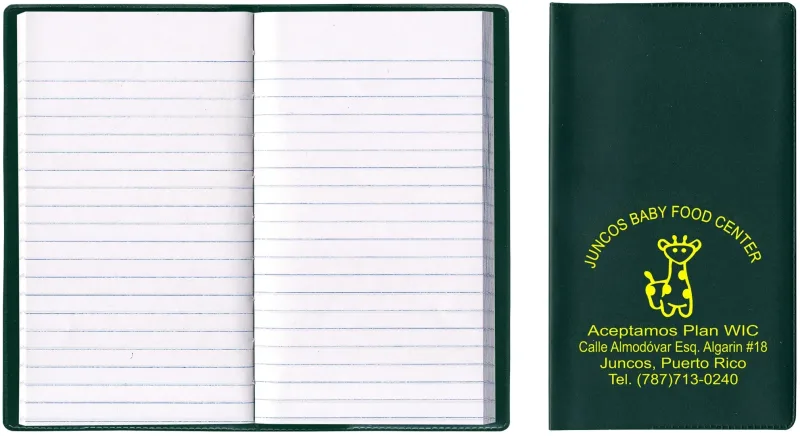 Custom Branded Vinyl Tally Book — view 11