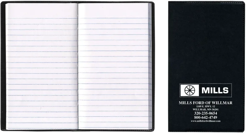 Custom Branded Vinyl Tally Book — view 12