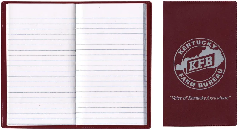 Custom Branded Vinyl Tally Book — view 2