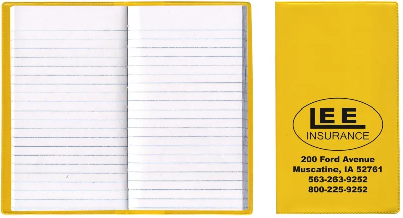 Custom Branded Vinyl Tally Book — view 9