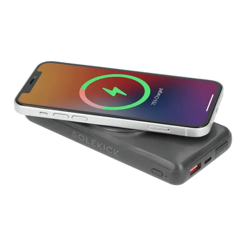 Customizable MagClick 15W Wireless Power Bank (10,000mAh) — view 2