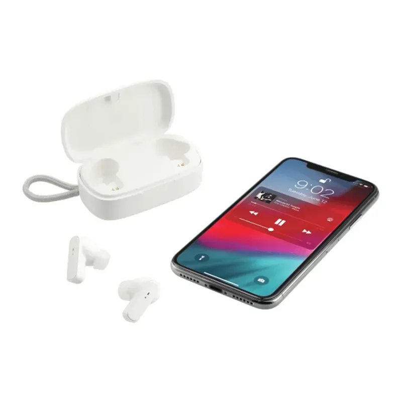 Custom Branded Solekick™ Quick Charge True Wireless Earbuds — view 3