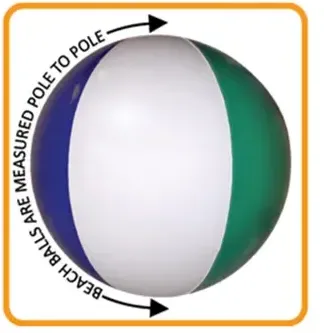 Solid Color Beach Ball — view 6