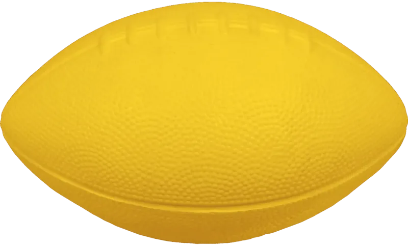 Solid Color Foam Football (10") β view 1