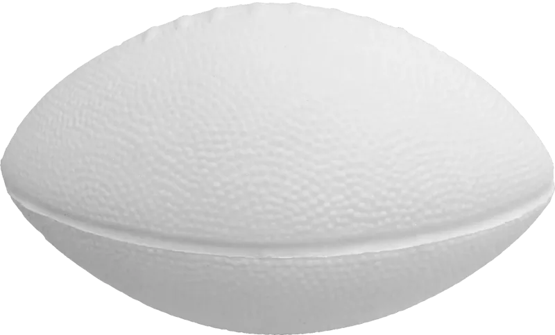 Solid Color Foam Football (10") — view 3