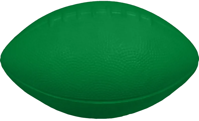 Solid Color Foam Football (10") — view 7