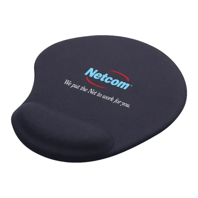 Custom Jersey Gel Mouse Pad with Wrist Rest — view 4