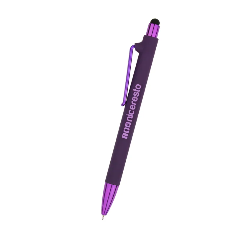 Sonnie Rubberized Sleek Write Pen — view 6