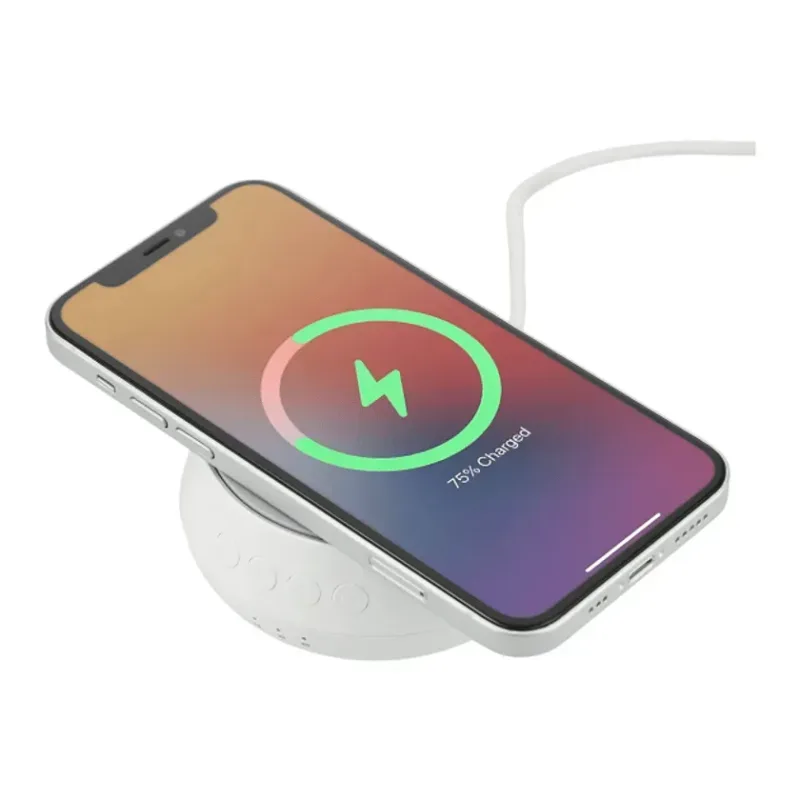 Custom Qi Wireless Charger and Sound Machine (15W) — view 2