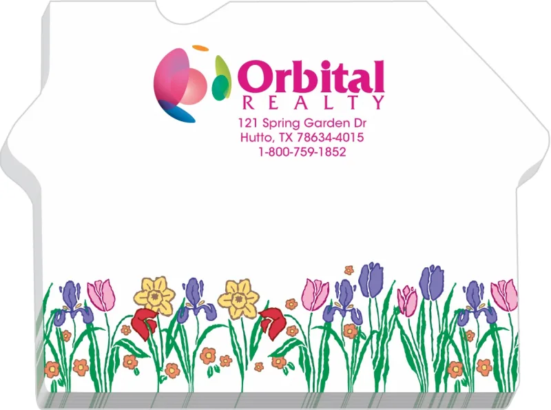 Custom Souvenir® Sticky Note™ 3" x 3" Die Cut Pad, 50 sheet — view 5