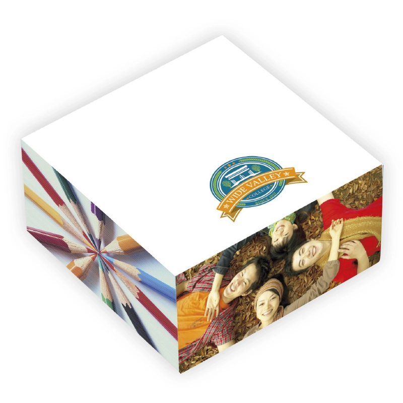 Custom Souvenir® Sticky Note™ 3" x 3" x 1-1/2" Cube