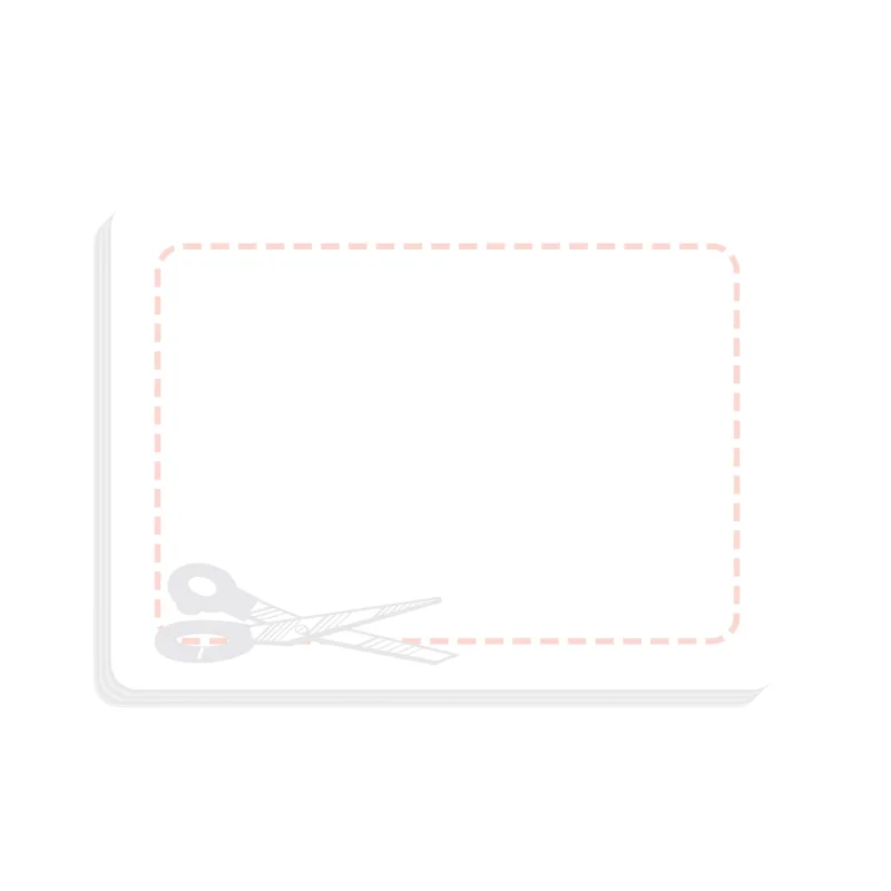 Custom Souvenir® Sticky Note™ 4" x 3" Die Cut Pad, 25 sheet — view 18