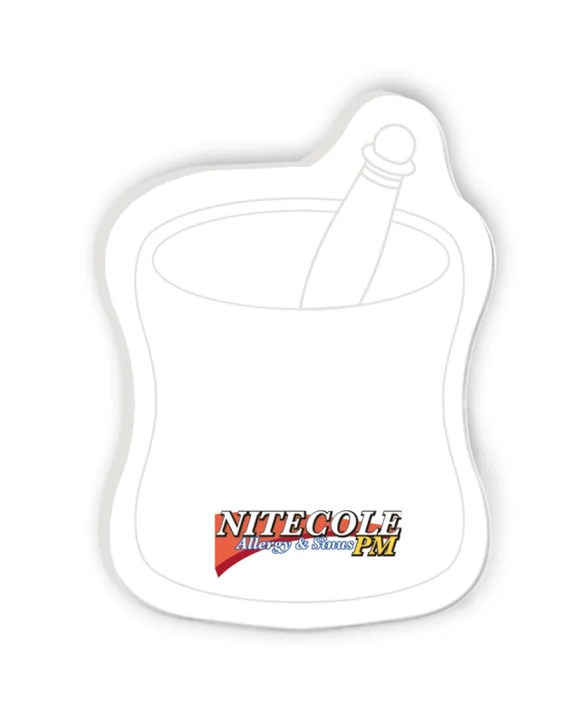 Custom Souvenir® Sticky Note™ 4" x 3" Die Cut Pad, 25 sheet — view 6