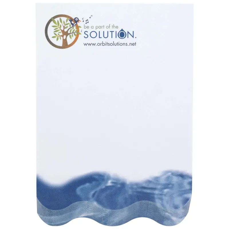 Custom Souvenir® Sticky Note™ 4" x 6" Beveled Pad — view 6