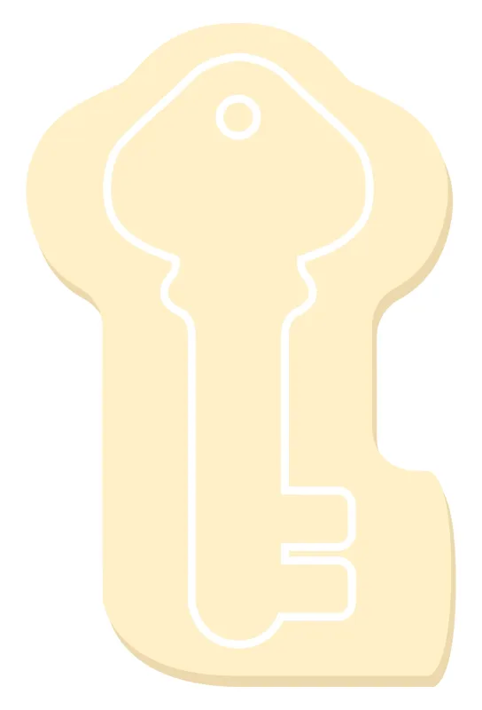 Custom Souvenir® Sticky Note™ 4" x 6" Die Cut Pad, 25 sheet — view 4