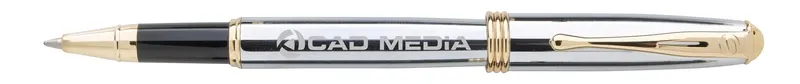 Custom Souvenir® Worthington® Chrome Roller Pen