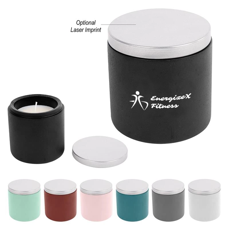 Soy Wax Cement Candle