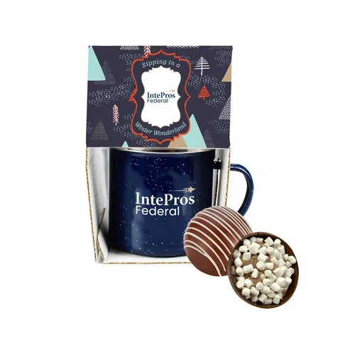 Speckled Camping Mug Gift Set 16 oz — view 34