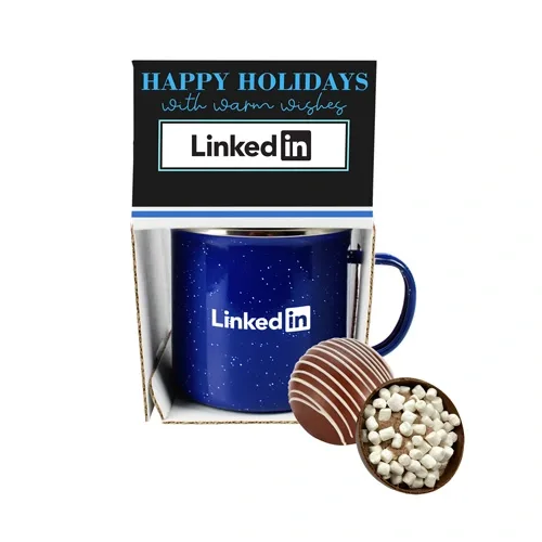 Speckled Camping Mug Gift Set 16 oz — view 35