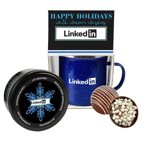 Speckled Camping Mug Gift Set 16 oz — view 7