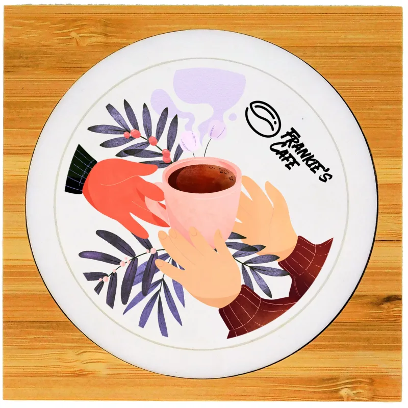 Spectrum Bamboo Coaster (Single) — view 4