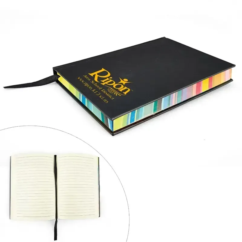 Spectrum Notebook with Rainbow Edge Pages (4-1/2" X 5-3/4")
