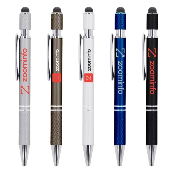 Spin-It Executive Metal Stylus Ballpoint Pen