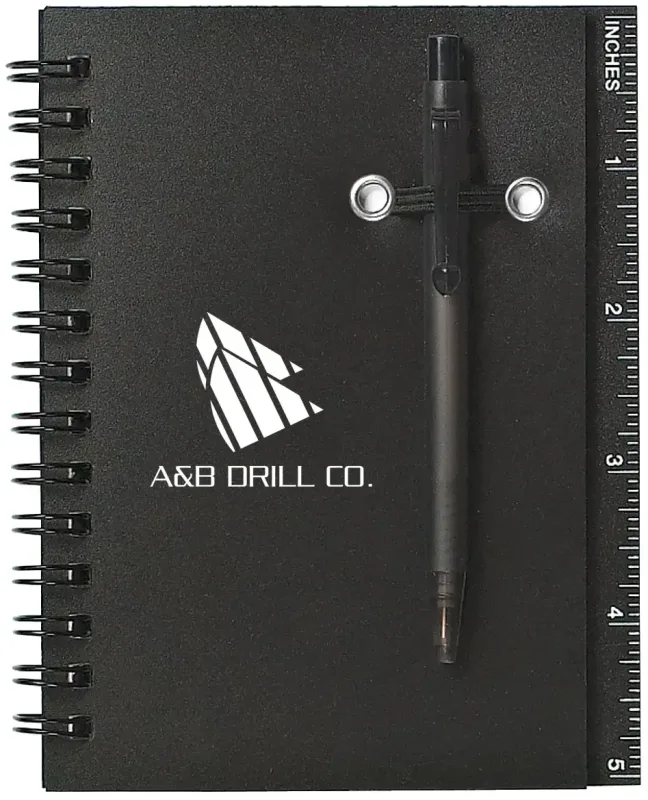 Personalized Spiral Notebook & Pen — view 5